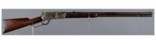 Winchester Model 1876 Lever Action Rifle with Factory Letter