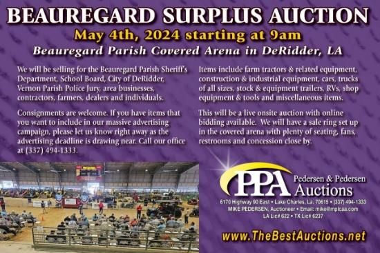 Beauregard Parish Surplus Sale