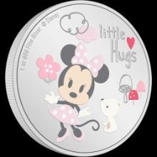 Disney Baby Little Hugs - Girl 1oz Silver Coin