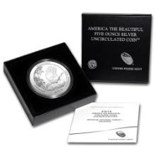 2015-P 5 oz Silver ATB Kisatchie (w Box and COA)