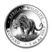 2023 Somali Republic 1oz Silver Leopard .999