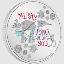 Star Wars Season's Greetings 2022 1oz Silver Coin