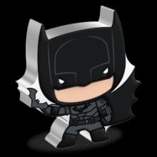 THE BATMAN(TM) - BATMAN(TM) 1oz Silver Chibi(R) Coin