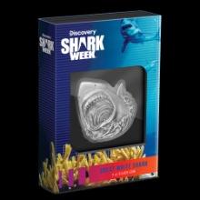 Discovery(TM) Shark Week(TM) - Great White Shark 2oz Silver Coin