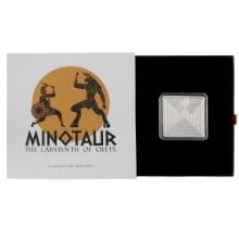 2021 Pamp 1.5 oz Silver SI $4 Minotaur - Labyrinth of Crete