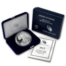 Proof Silver Eagle 2012-W