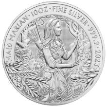 2022 Great Britain 1 Ounce Silver Maid Marian