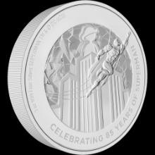 SUPERMAN(TM) 85th Anniversary 3oz Silver Coin