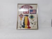 Display of BSA pins & patches