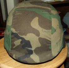 US M6 Ballistic Helmet & Cover