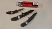 3 Kershaw knives