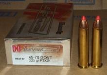 20 Rounds Hornady 45-70 GOV'T