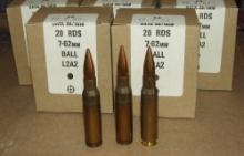 100 Rounds .308 L2A2 Ball Ammo