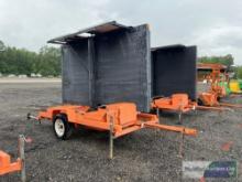 2007 AMSIG TOWABLE MESSAGE TRAILER, VIN # 1A9BS332872228003 **NO TITLE, INVOICE ONLY**
