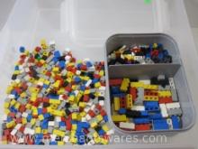 Plastic Bentgo Organizer of Legos including Singles, 3x1, 2x1 and more, 1 lb 4 oz