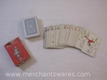 Three Decks of Miniature Playing Cards including Snoopy and more, 5 oz