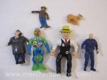 Assorted Toys and Action Figures including Smokey the Bear, Inspector Gadget and more, 6 oz