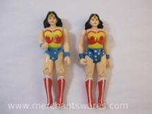 Two 1989 Wonder Woman Action Figures, 2 oz