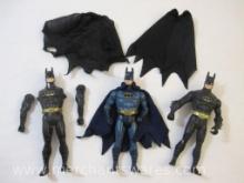 Three Batman Action Figures, see pictures, 4 oz