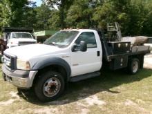 (0670)  2007 FORD F550 DUALLY