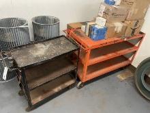 (2) Steel Carts