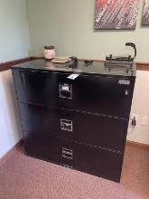 (2) Lateral Fire Proof File Cabinets (HEAVY)