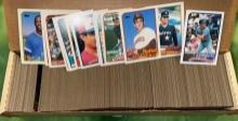 Box of 1989 Baseball Cards