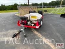 Mustang 150 Gallon Towable Pressure Washer Trailer