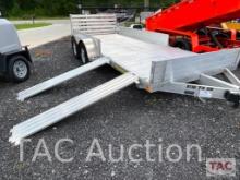 2022 Aluma 8116 16ft Utility Trailer