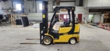 Yale veracity 60vx propane forklift, meter reads