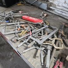 Lot of Clamps, vices