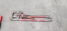 2 adjustable pipe pliers abd 36in bolt cutter