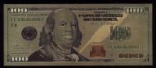 $100 Gold Banknote