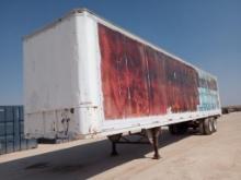 1987 Trailmobile 48Ft Dry Van Trailer