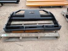 Unused 45'' Skid Steer Fork Frame V2 w/42'' Forks