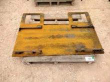 Unused 5/16'' Skid Steer Frame w/Guard