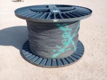 Reel of 5/16" Plastic Coated Greaseless Wireline