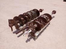 (2) Digger Derrick Auger Bits