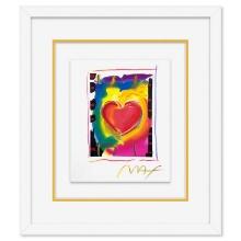 Peter Max "Heart Series I" Limited Edition Lithograph on Paper