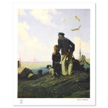 Rockwell (1894-1978) "Outward Bound" Limited Edition Lithograph On Paper