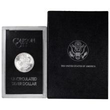 1881-CC $1 Morgan Silver Dollar Coin GSA Hoard Uncirculated w/Box