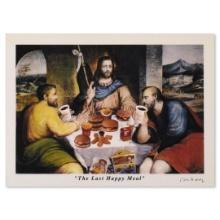 Nelson De La Nuez "The Last Happy Meal" Limited Edition Offset Lithograph on Paper