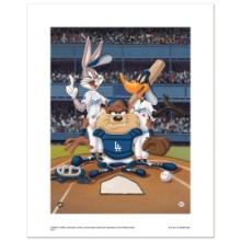 Looney Tunes "At the Plate (Dodgers)" Limited Edition Giclee on Paper