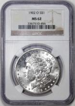 1902-O $1 Morgan Silver Dollar Coin NGC MS62
