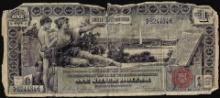 1896 $1 Educational Silver Certificate Note