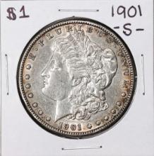 1901-S $1 Morgan Silver Dollar Coin