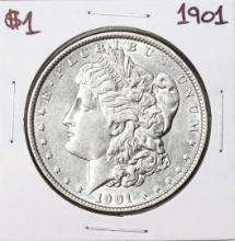 1901 $1 Morgan Silver Dollar Coin