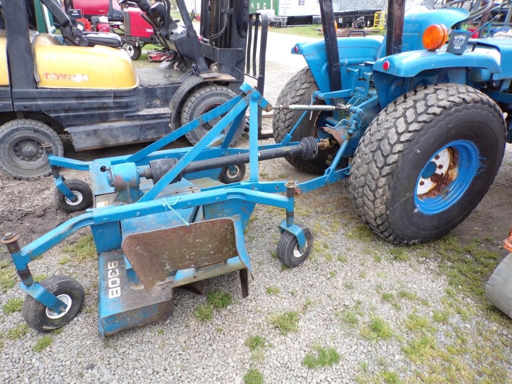 Ford 1210 4wd Compact w/ New Holland 930B Finish Mower (5604)