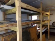 3-Tier Shop Built Shelf 2''x4''s 31''x116''x8' Tall (BUYER WILL HAVE TO DIS