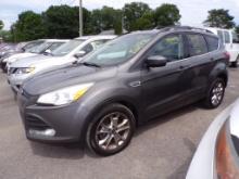 2014 Ford Escape SE 4X4, Leather, Sunroof, Grey, 152,455 Miles, VIN#1FMCU9G